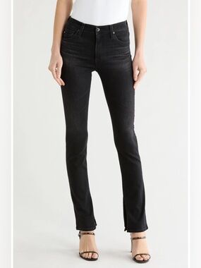 AG Mari Extended High Rise Slim Straight Size 28